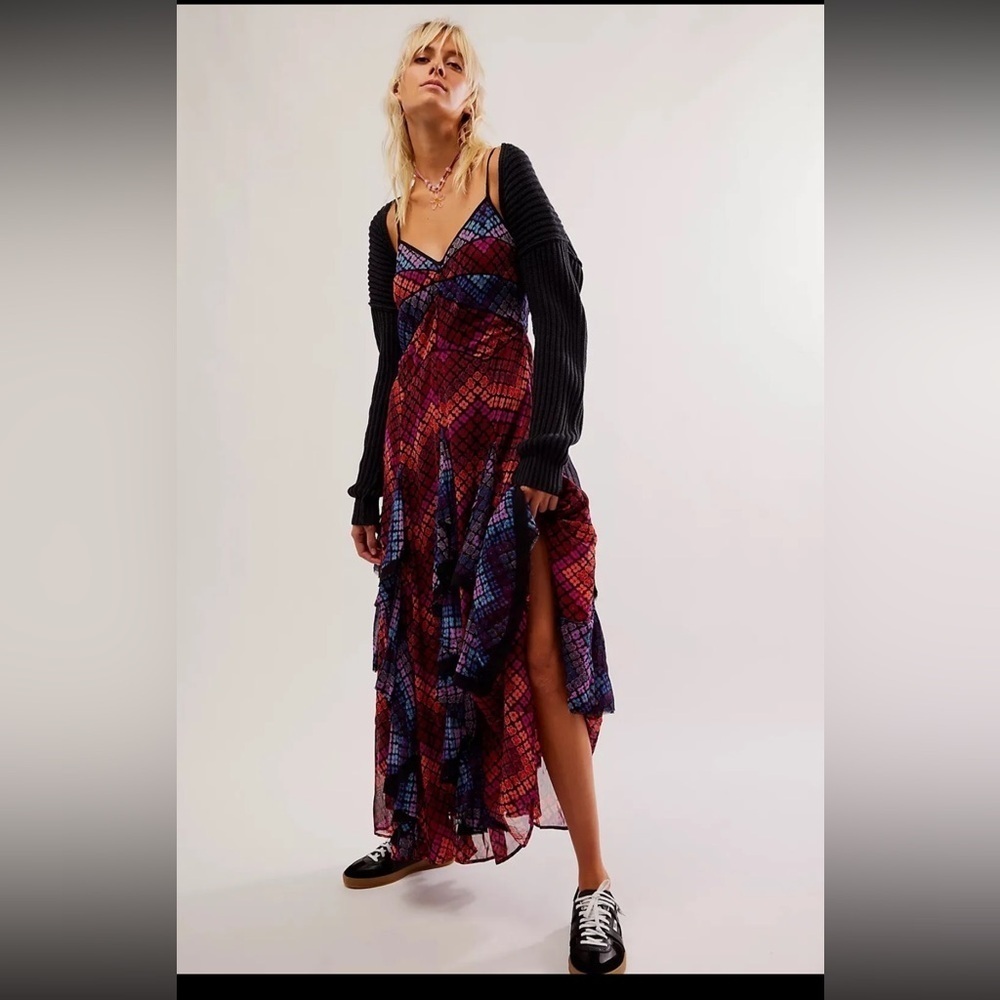 Free People Honey Bee Midi Dress New Size Small